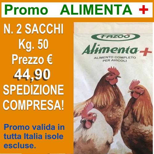 ALIMENTA+ MANGIME COMPLETO PER AVICOLI SACCO