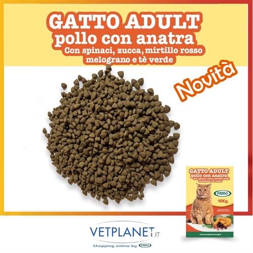 PROMO ADULT GATTO POLLO ANATRA KG.10