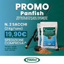 PROMO PANFISH PANELLO DI GERME DI MAIS MATERIA PRIMA PER MANGIMI PER RICHIAMO PESCA D'ALTURA 2 SACCHI KG 2 NO OGM